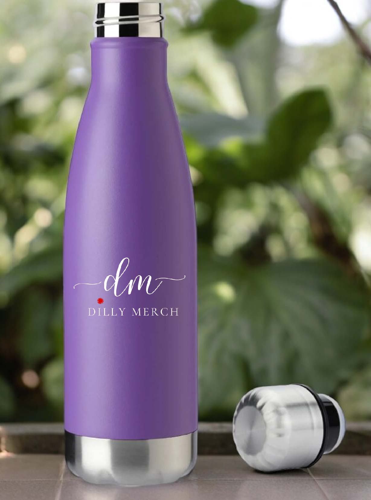 Stainless Steel Water Bottle (500mL/ 17oz)