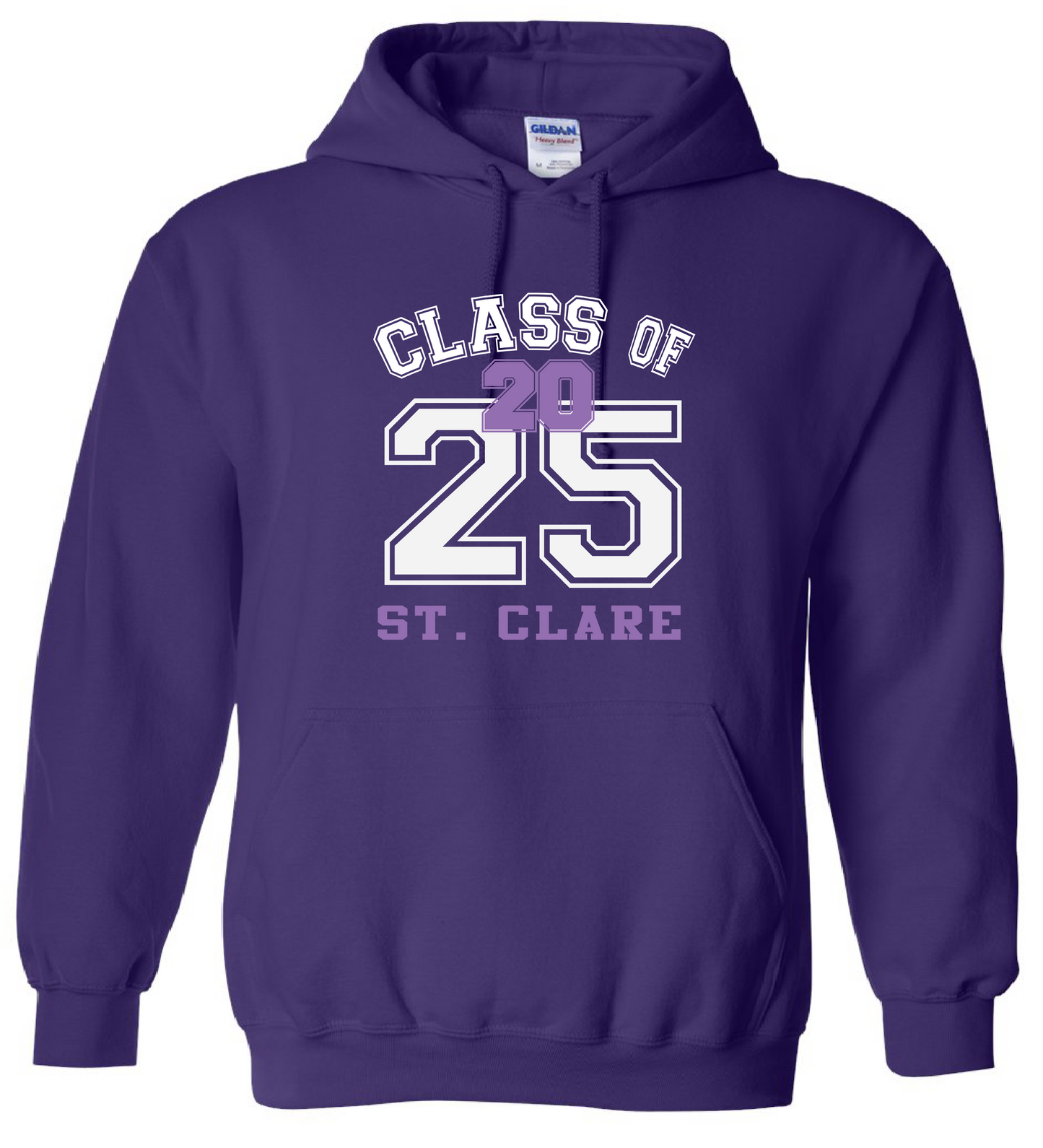 St. Clare Grad Hoodies 2025 (ADULT)
