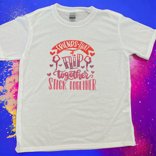 T-Shirt, Youth "Friends That Flip Together Stick Together"